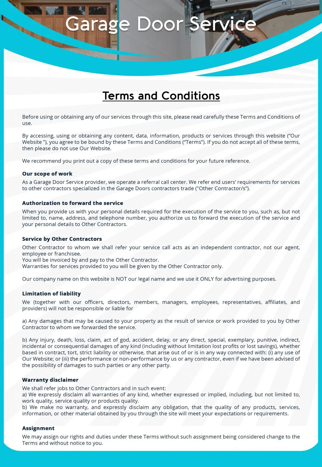 Capitol Garage Door Service Murphy, TX 972-427-4162 - terms-gr-10m